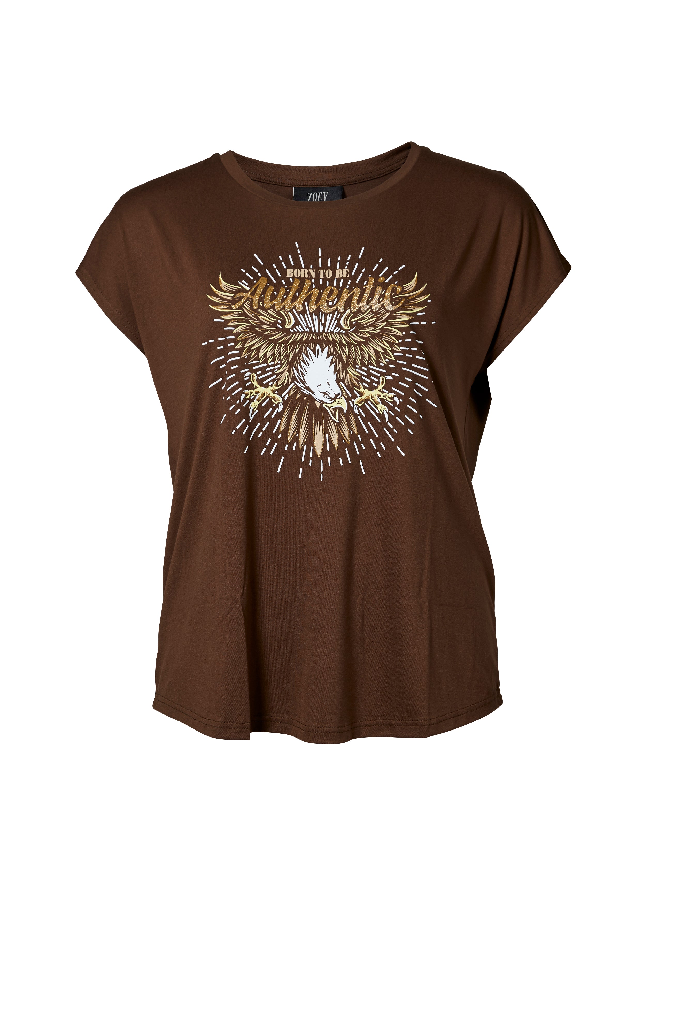 AITANA T SHIRT Brown zoey denmark