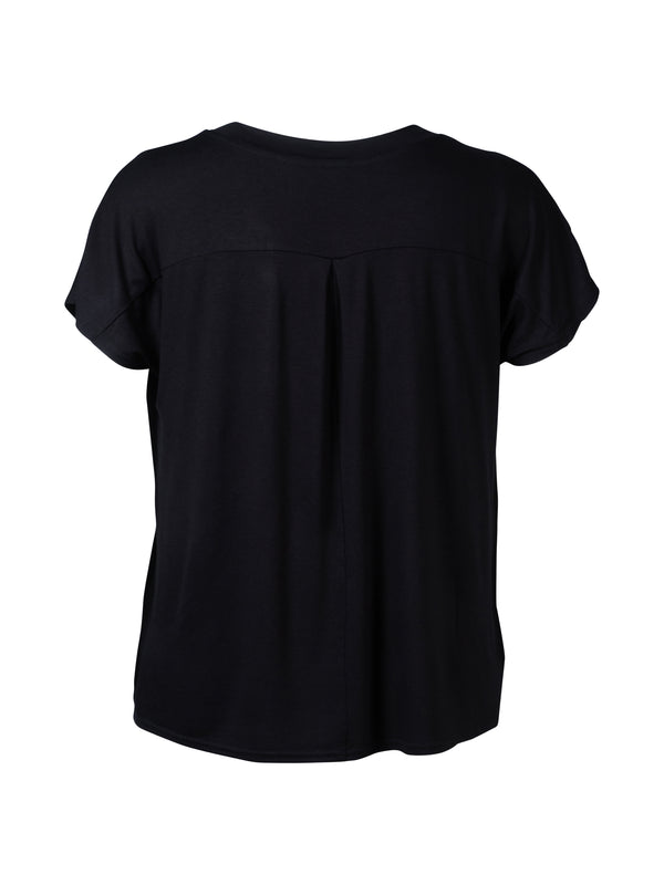 ZOEY HOLLY T-SHIRT T-shirt Black