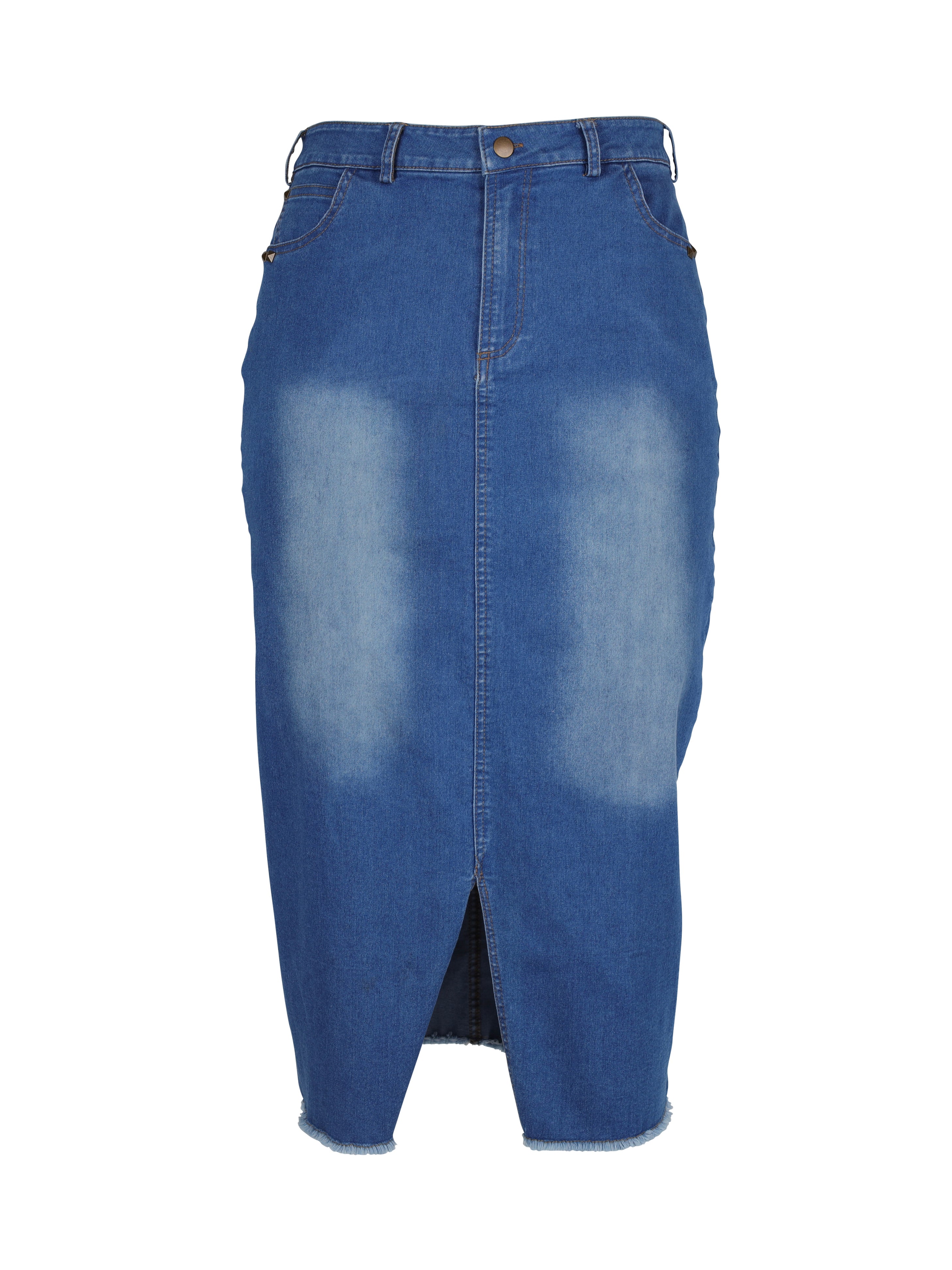 LESLIE SKIRT - Denim blue – zoey-denmark.com