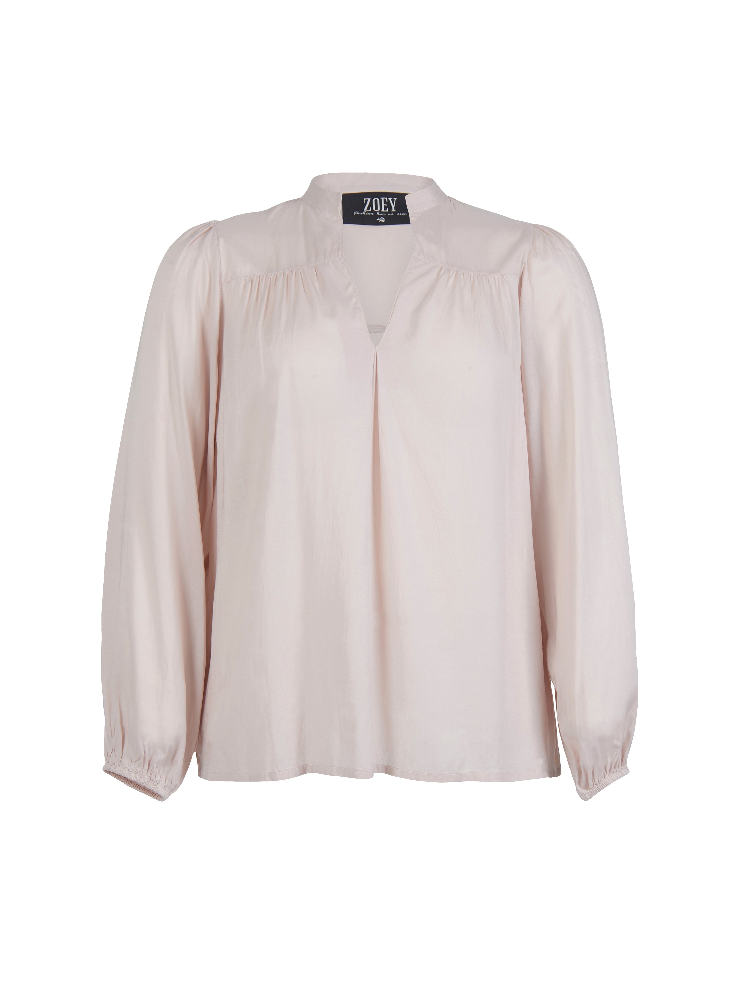 トップス bibiy stella blouse pink STELLA BLOUSE - Soft Pink – zoey-denmark.com