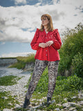 ARI LEOPARD PANTS - Leo print