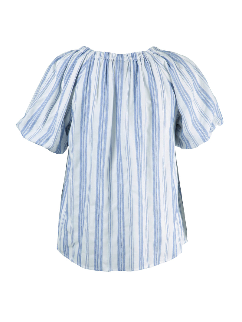 ZOEY ALICIA BLOUSE Blouses 467 Blue Stripe