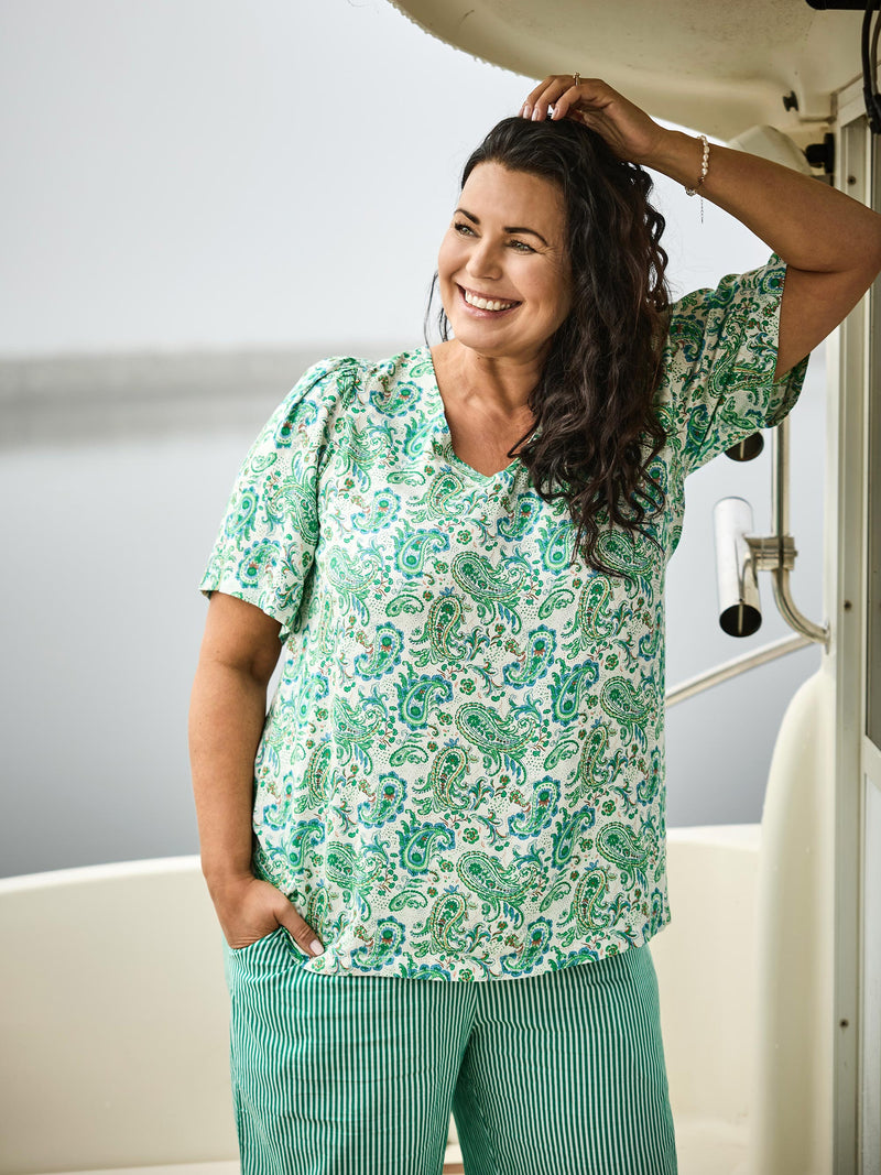 ZOEY ALI BLOUSE Blouses 303 Peppermint green mix