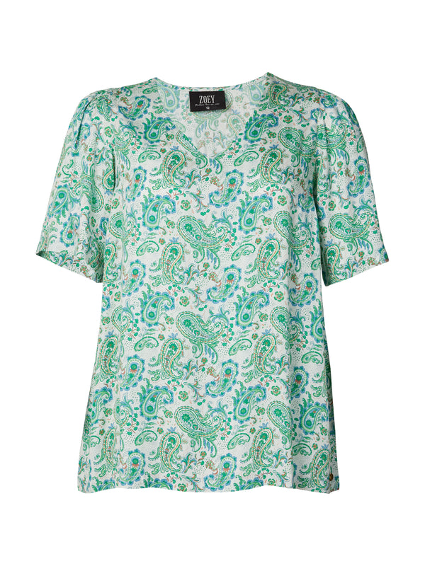 ZOEY ALI BLOUSE Blouses 303 Peppermint green mix