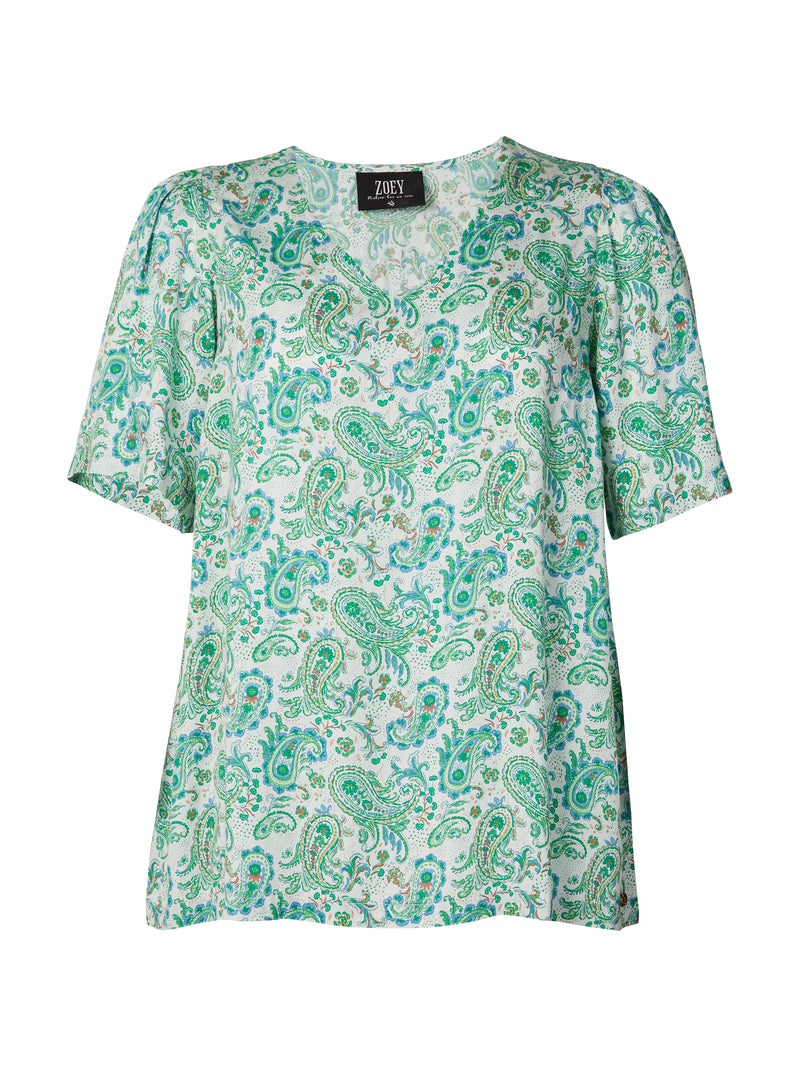 ZOEY ALI BLOUSE Blouses 303 Peppermint green mix