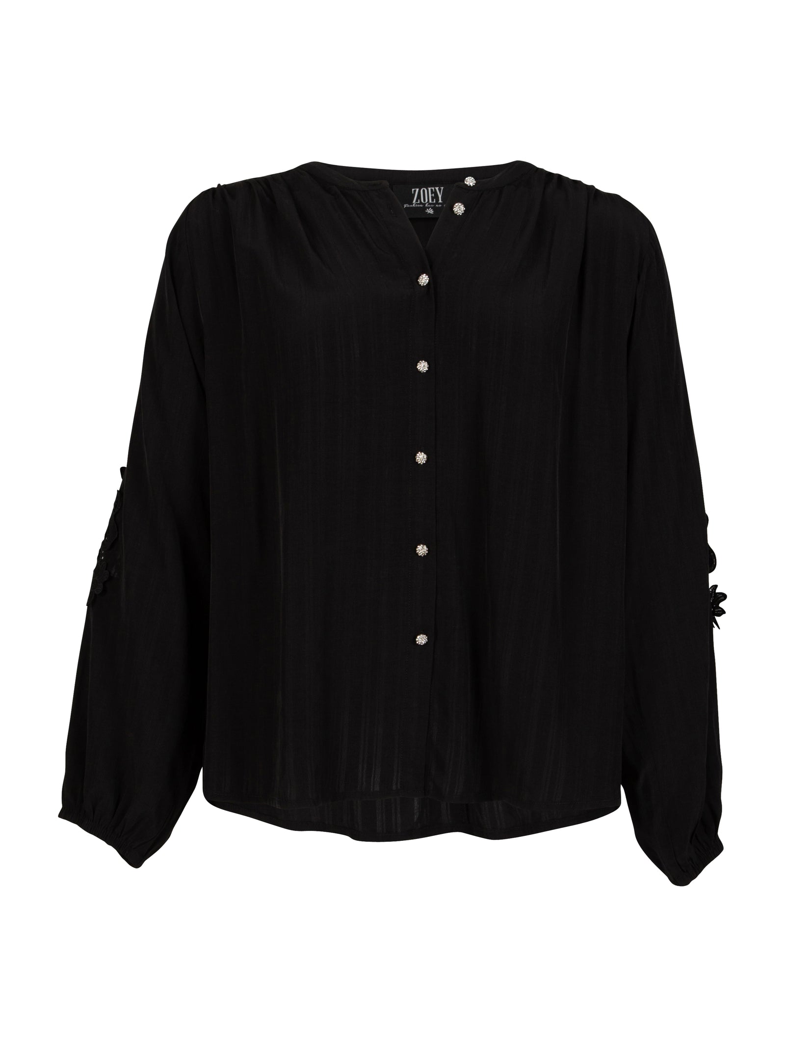 ALMA BLOUSE - Black – zoey-denmark.com