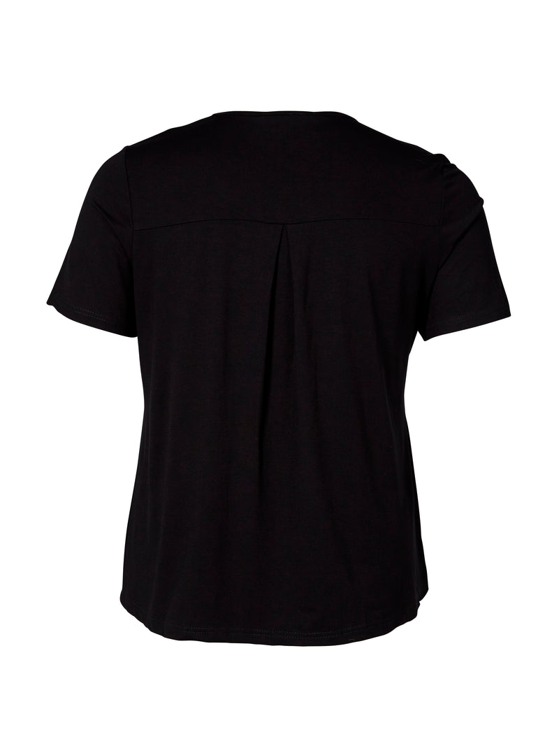 ZOEY ALMA T-SHIRT T-shirt Black