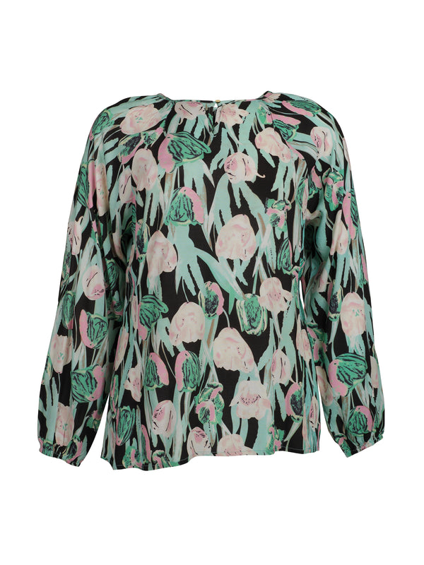 ZOEY ANDREA BLOUSE Blouses 303 Peppermint green mix