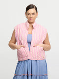 ARIA VEST - Soft Pink Mix