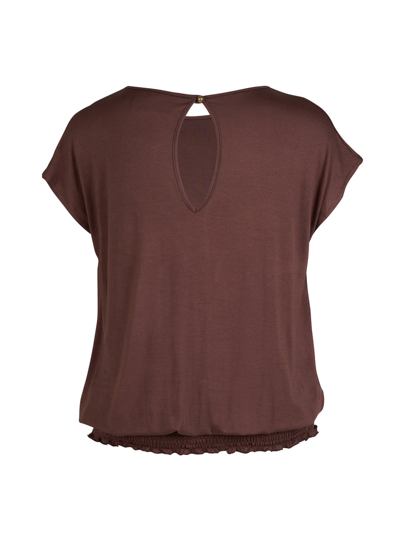 ZOEY AVA T-SHIRT T-shirt 293 Chocolate