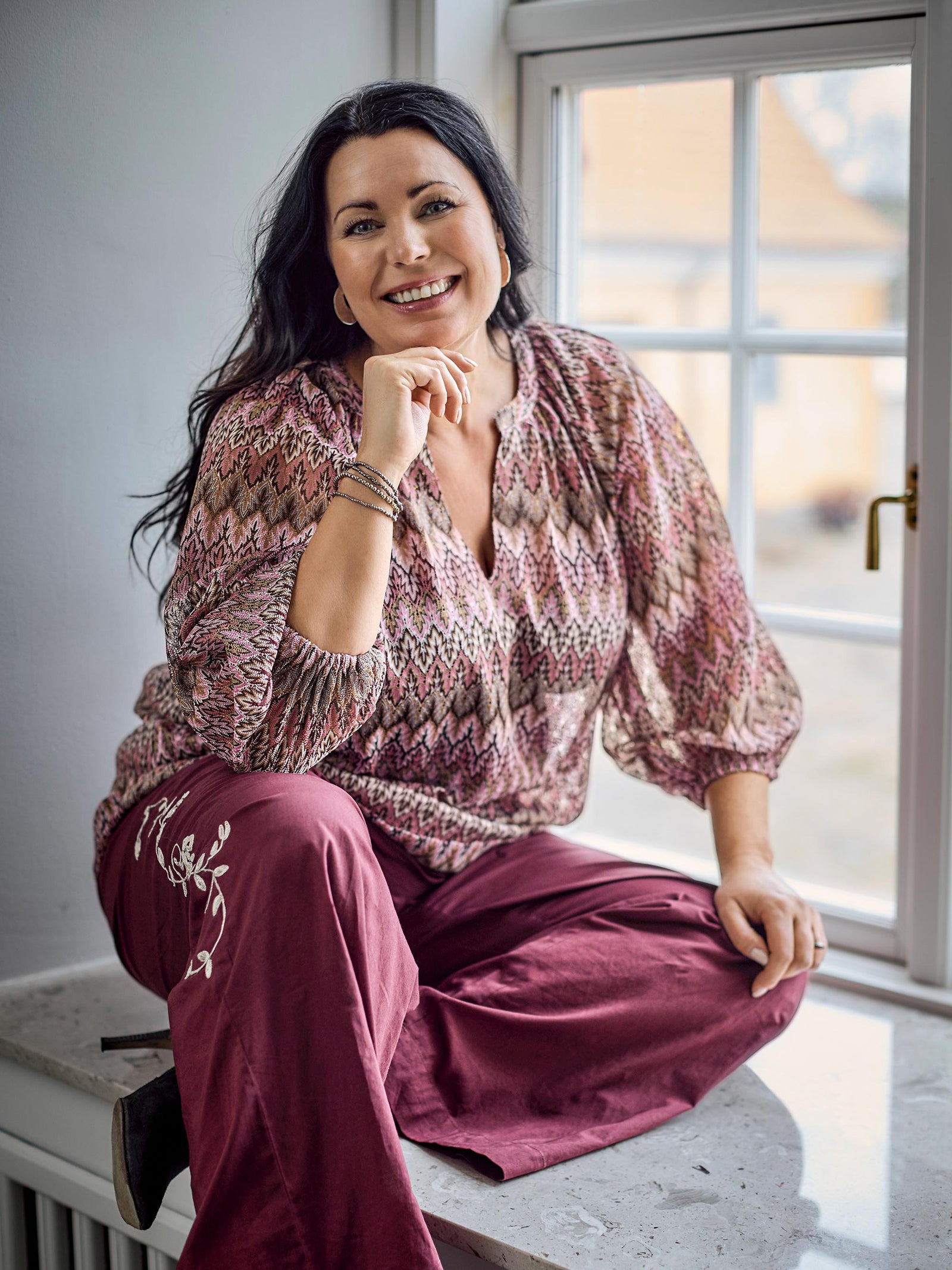 BLAIR BLOUSE - Multicolour – zoey-denmark.com