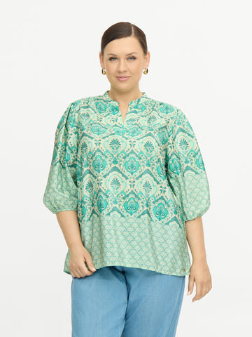 ZOEY BLISS BLOUSE Blouses 303 Peppermint green mix