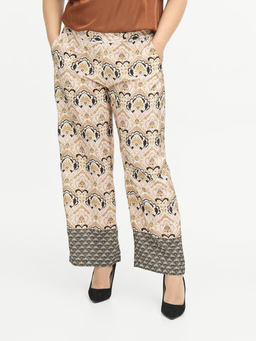 ZOEY BLISS PANTS Trousers 153 Beige mix