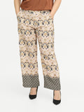 BLISS PANTS - Beige mix