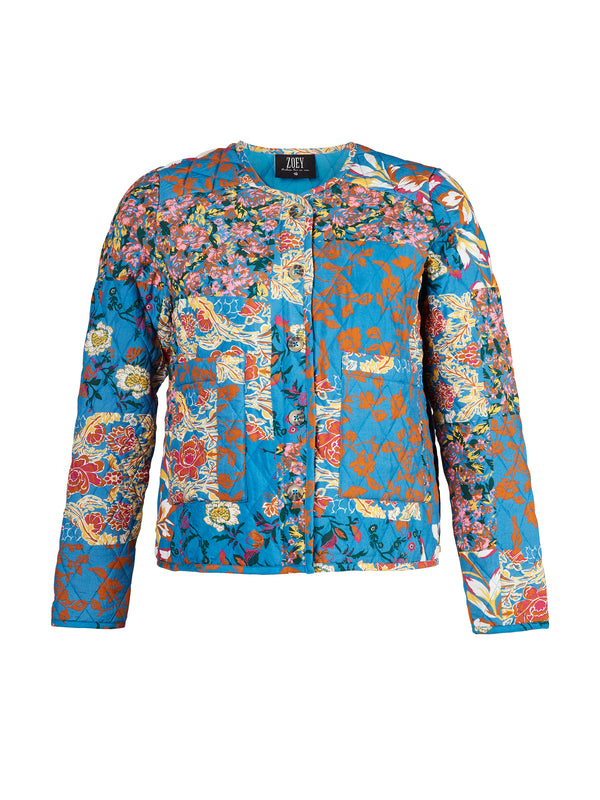 ZOEY BRAELYN QUILTED JACKET Jackets 088 Multicolour