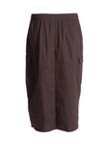 BRISTOL SKIRT - Brown