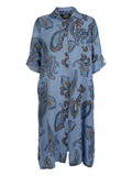 CARY DRESS - Blue mix