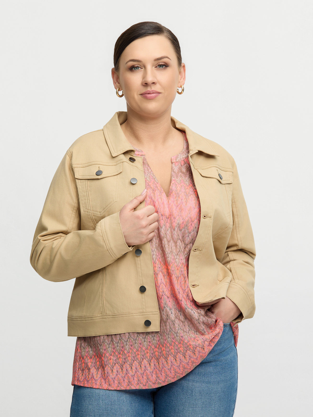 CELIA JACKET - Beige – zoey-denmark.com
