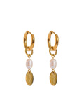 CELINA EARRING - gold plated surgical steel