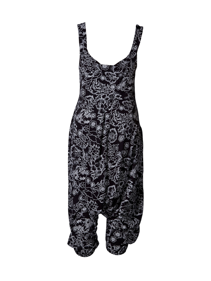 ZOEY CHI JUMPSUIT Jumpsuits 000 Black flowerprint