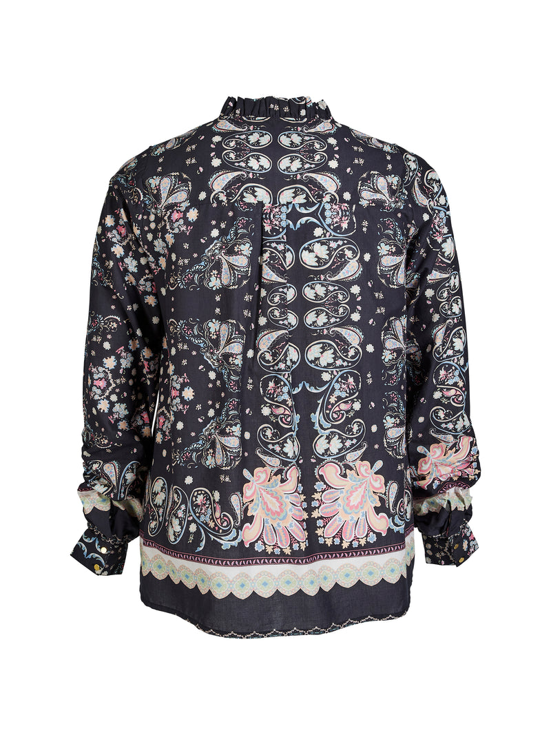 ZOEY CORA SHIRT Shirts Black