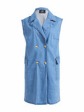 DAWN VEST - Denim blue