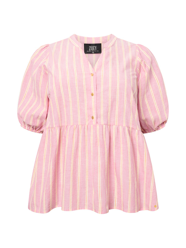 DEMI BLOUSE - Soft Pink Melange – zoey-denmark.com