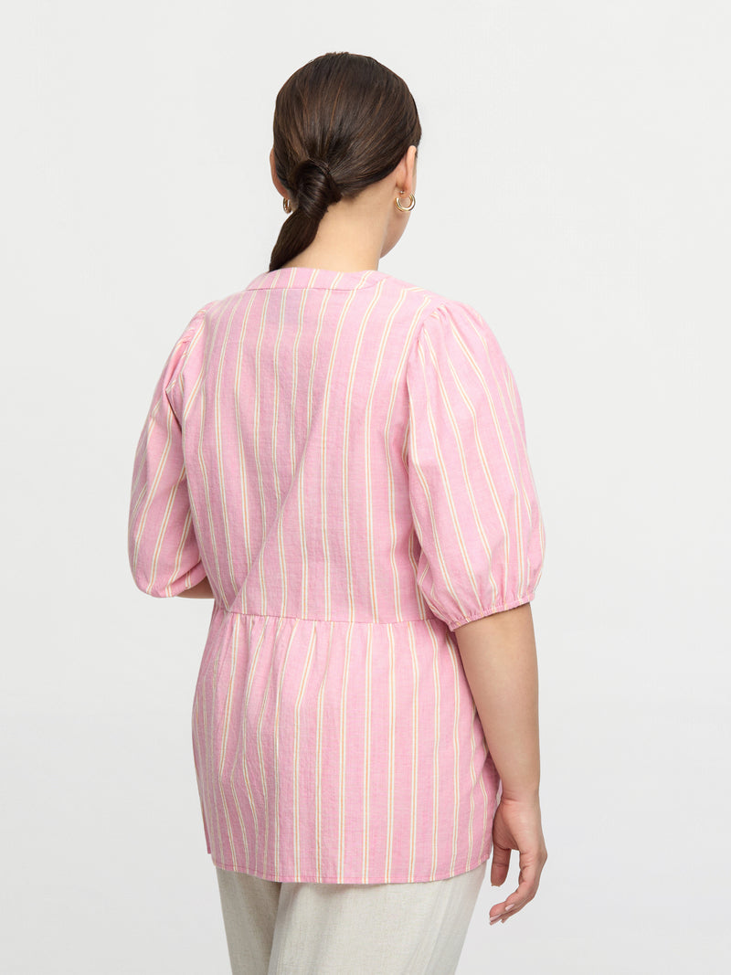 DEMI BLOUSE - Soft Pink Melange – zoey-denmark.com