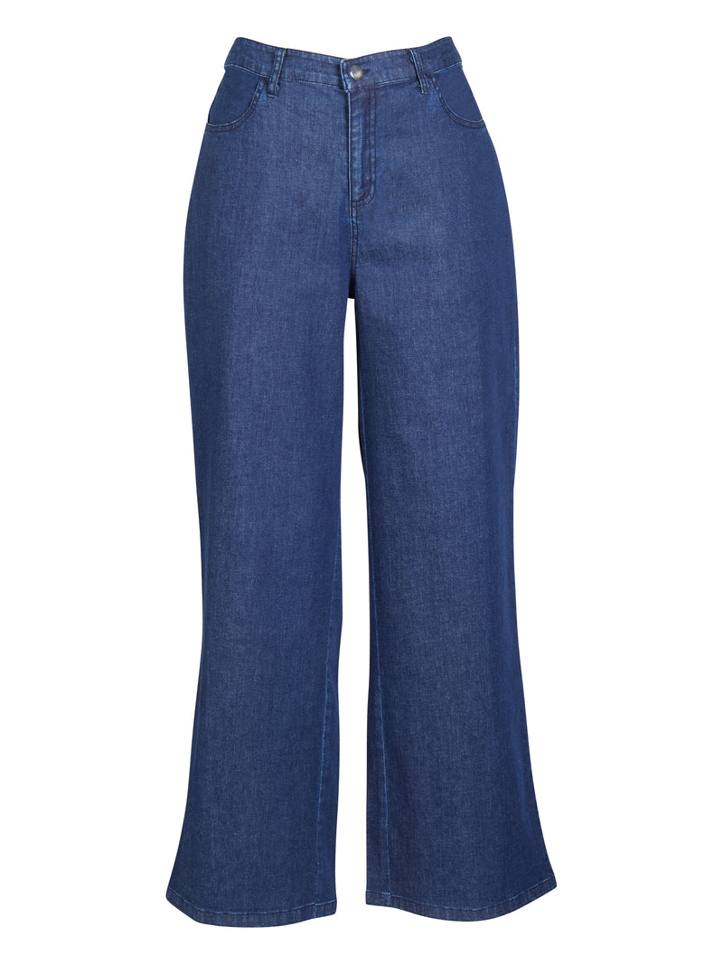 ZOEY EDA PANTS Trousers 482 Dark Denim