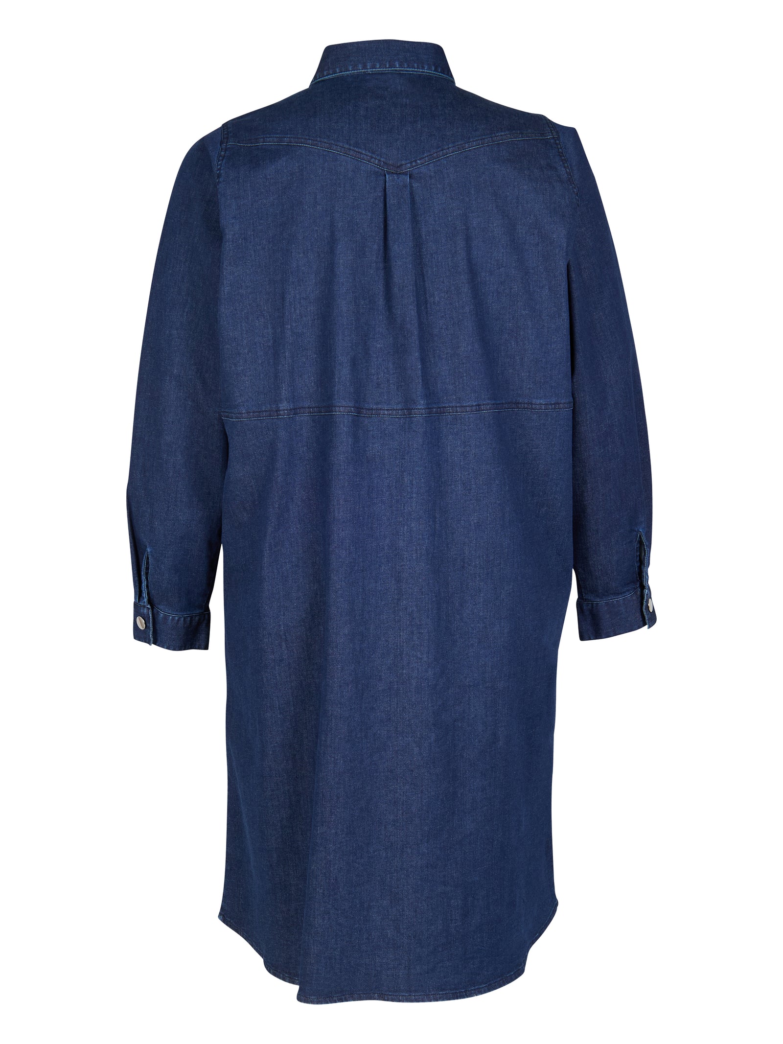EDA SHIRT DRESS - Dark Denim – zoey-denmark.com