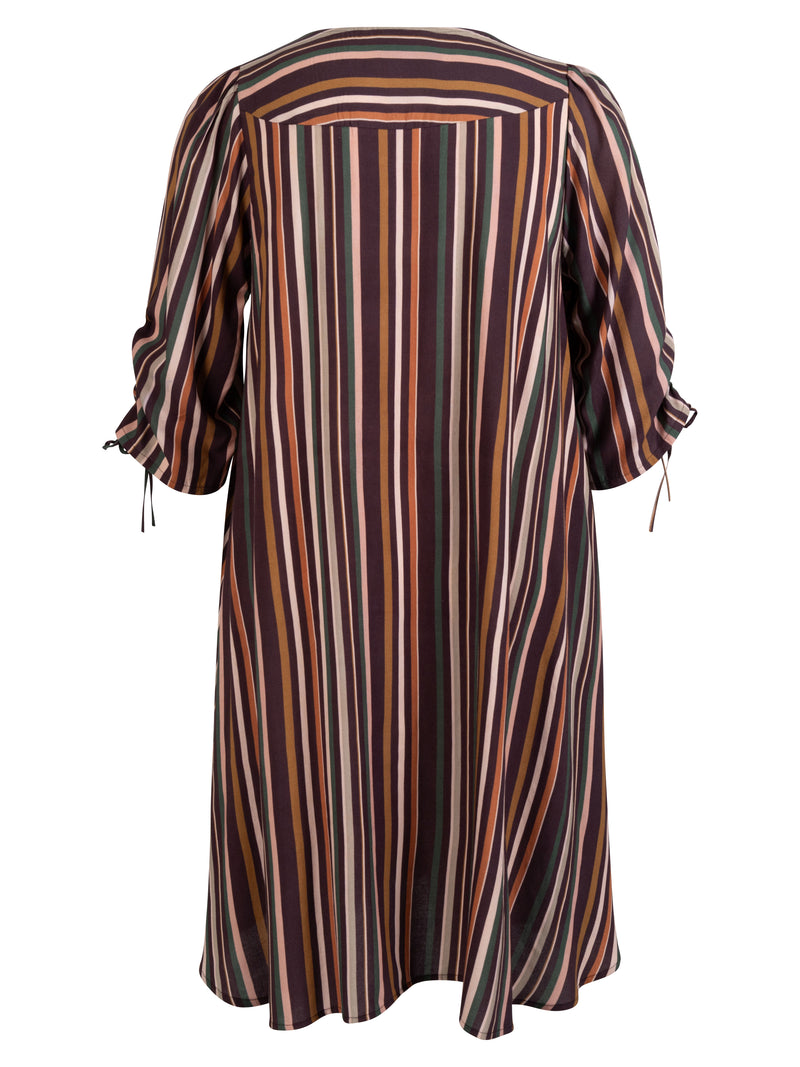 ZOEY ELLIE DRESS Dresses 296 Brown Mix