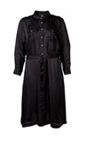 EMERSON SHIRT DRESS - Black