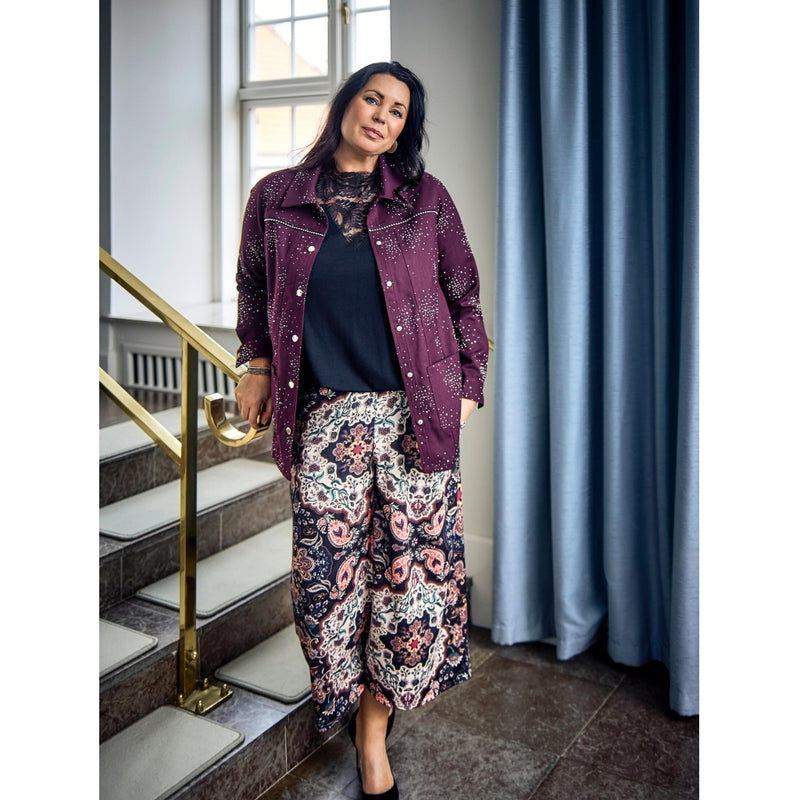 ZOEY EMMY PANTS Trousers Black mix