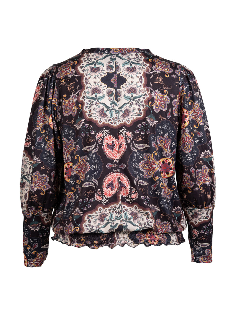 ZOEY EMMY T-SHIRT Blouses Black mix