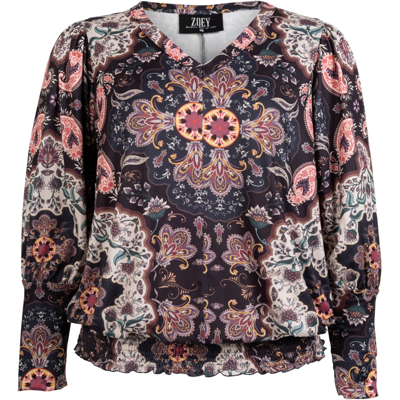 ZOEY EMMY T-SHIRT Blouses Black mix