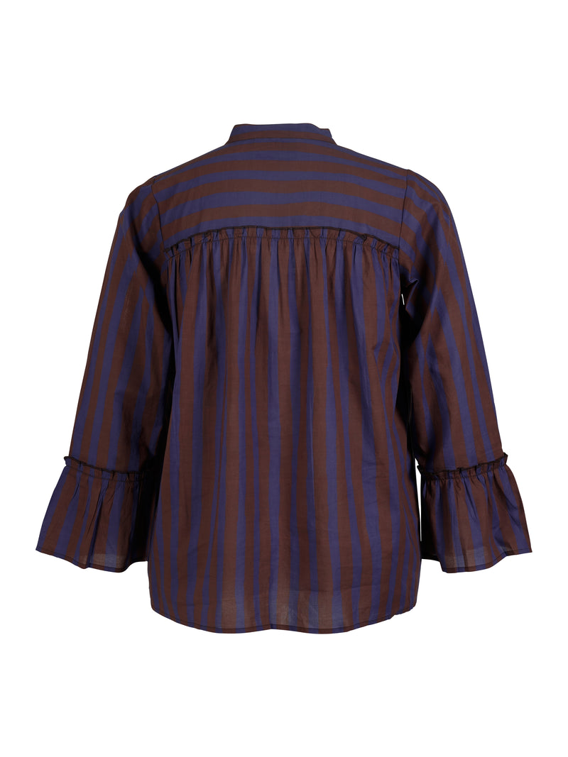 ZOEY ESME BLOUSE Blouses 476 Navy Mix