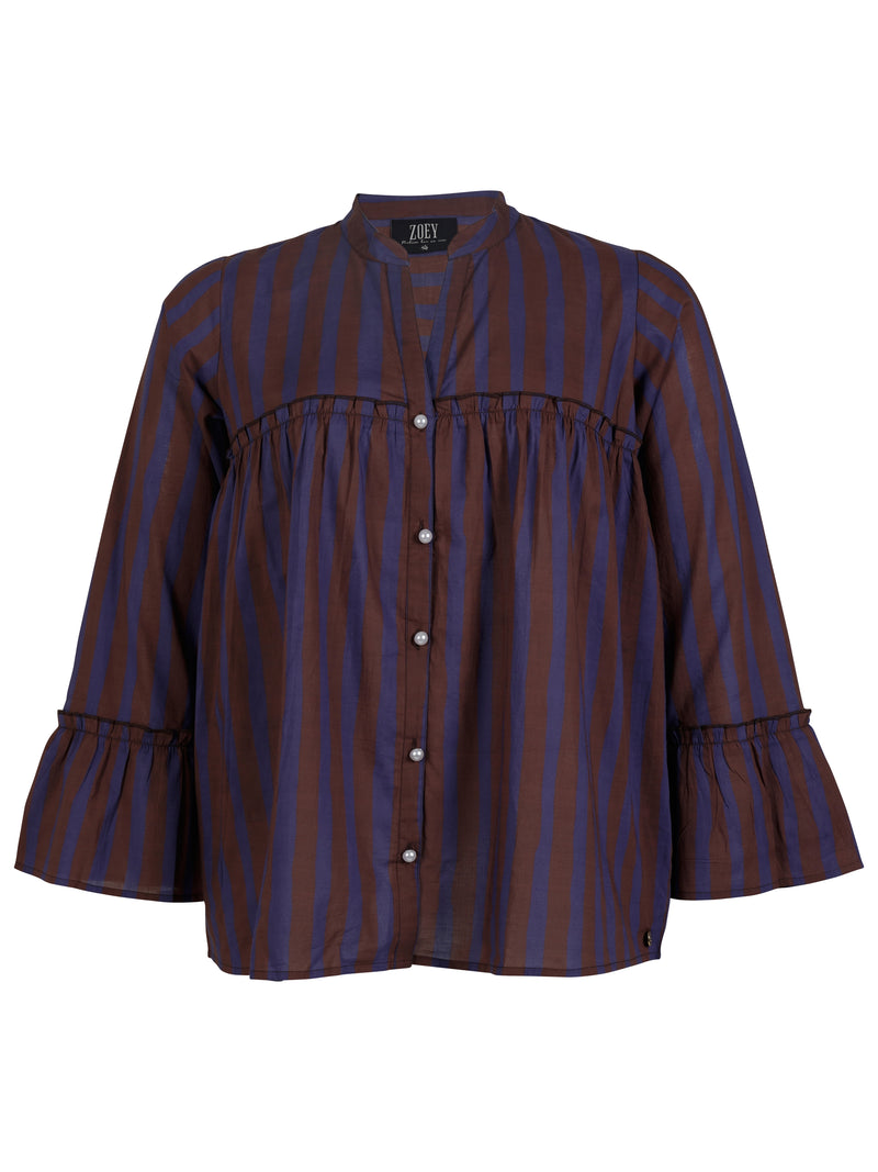 ZOEY ESME BLOUSE Blouses 476 Navy Mix