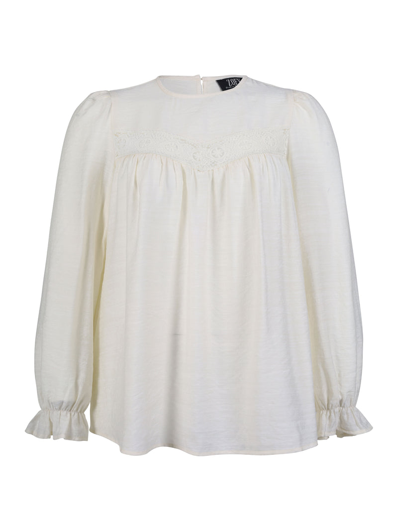 ZOEY EVIE BLOUSE Blouses 002 Creme