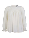 EVIE BLOUSE - Creme