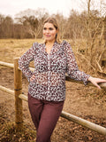 FAYE BLOUSE - Light Blue Mix