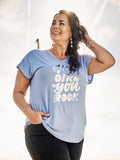 FAYE T-SHIRT - Sky Blue