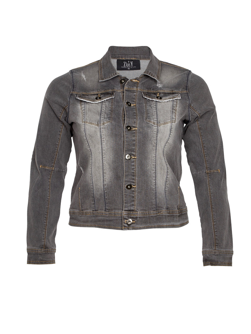 Hyperflex Replay Jeansjacke FIA JACKET Stone Grey –