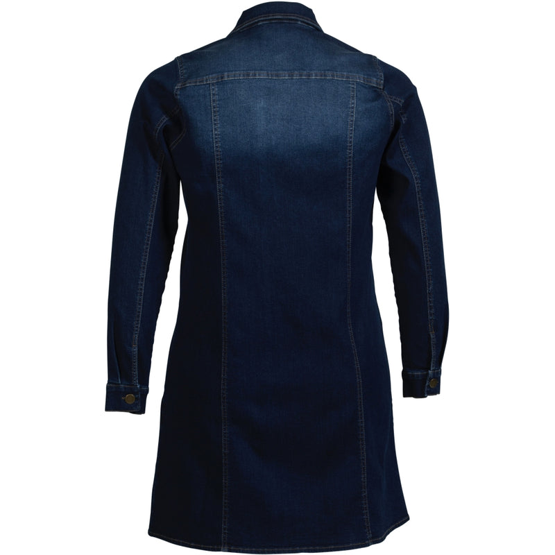 ZOEY FIA LONG JACKET Jackets 481 Denim blue