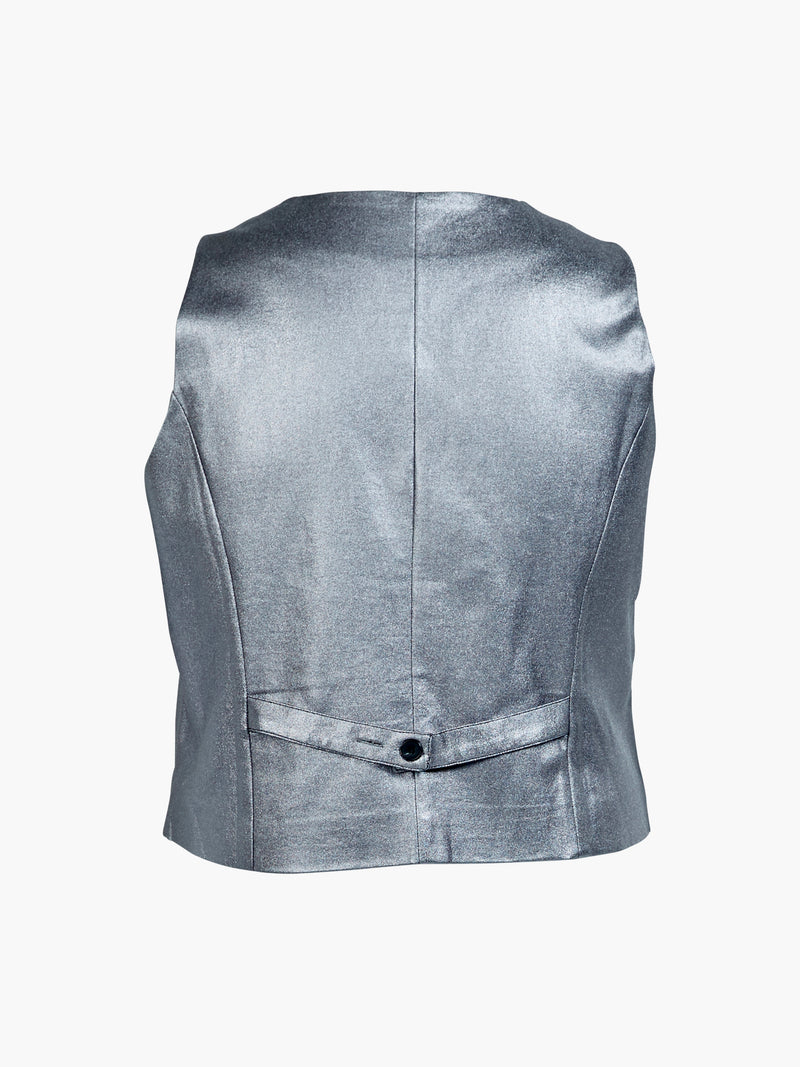 ZOEY FRANCES WAISTCOAT Waistcoat 007 Silver grey