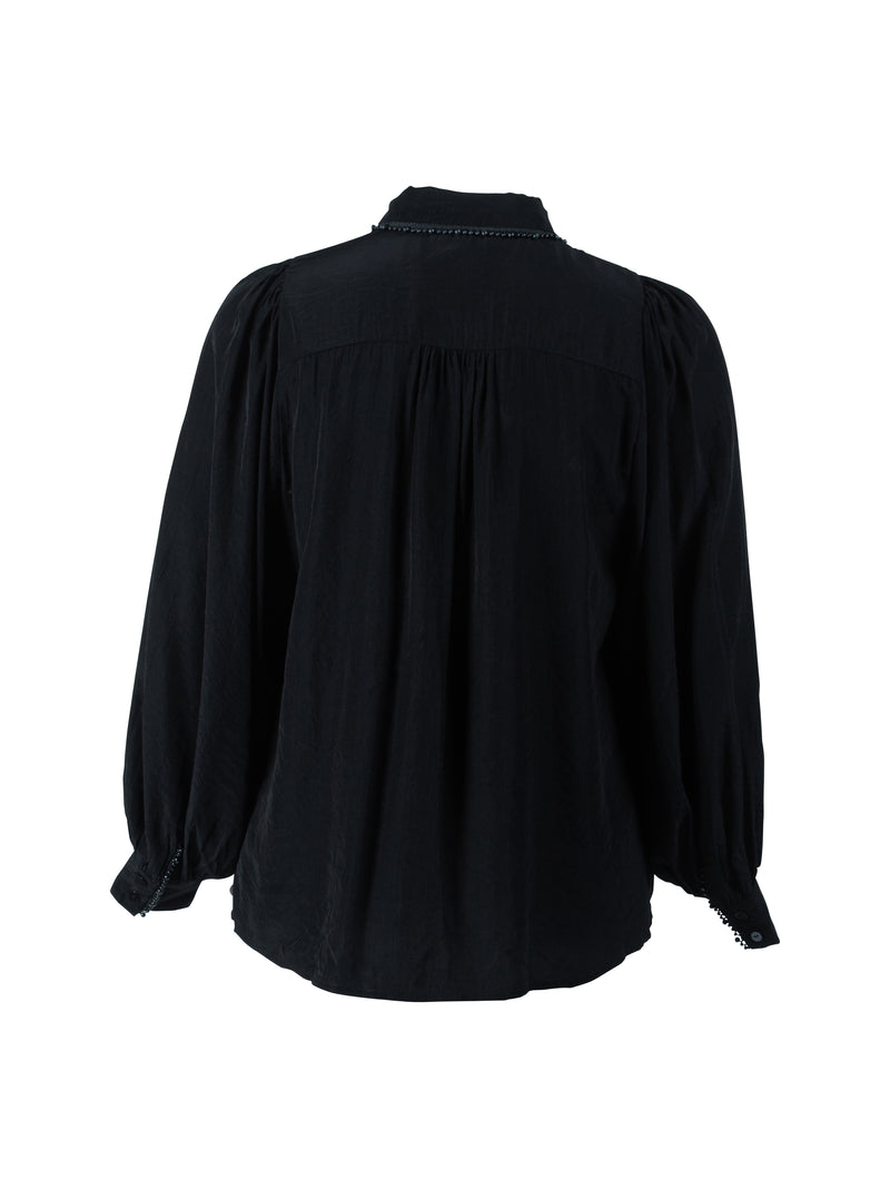 ZOEY GLORIA BLOUSE Blouses Black