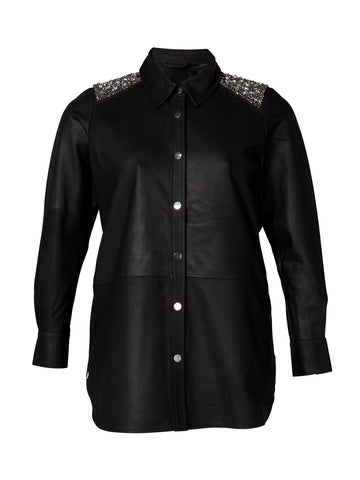 ZOEY HALLE SHIRT Shirts Black