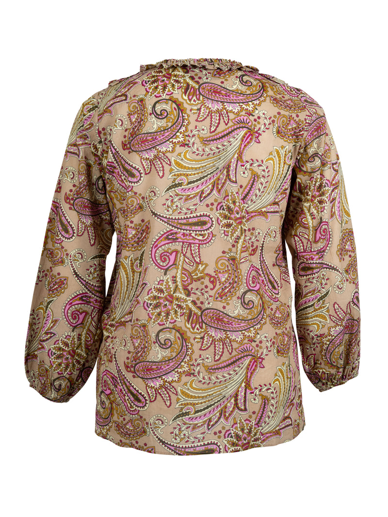 ZOEY JANE BLOUSE Blouses 637 Bright Pink Mix