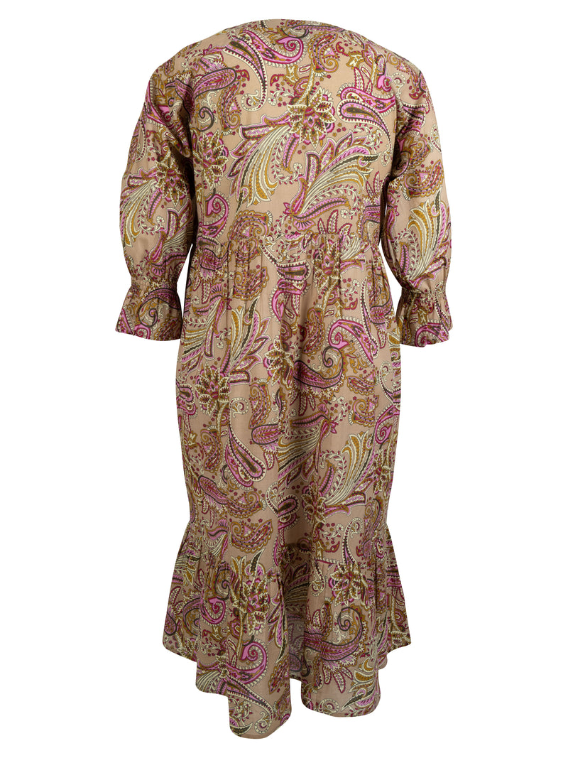 ZOEY JANE DRESS Dresses 637 Bright Pink Mix