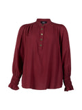 KALANI BLOUSE - Vineyard Wine