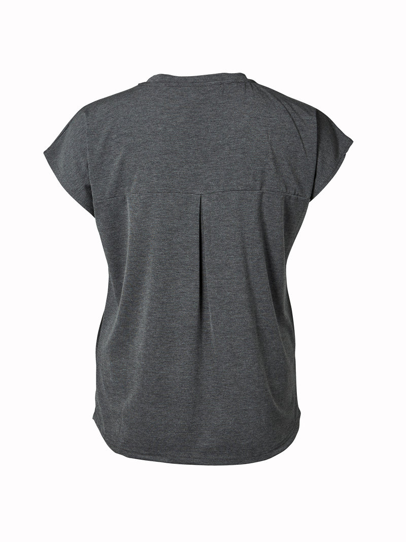 ZOEY KAYLANI T-SHIRT T-shirt 985 Dark Grey Melange